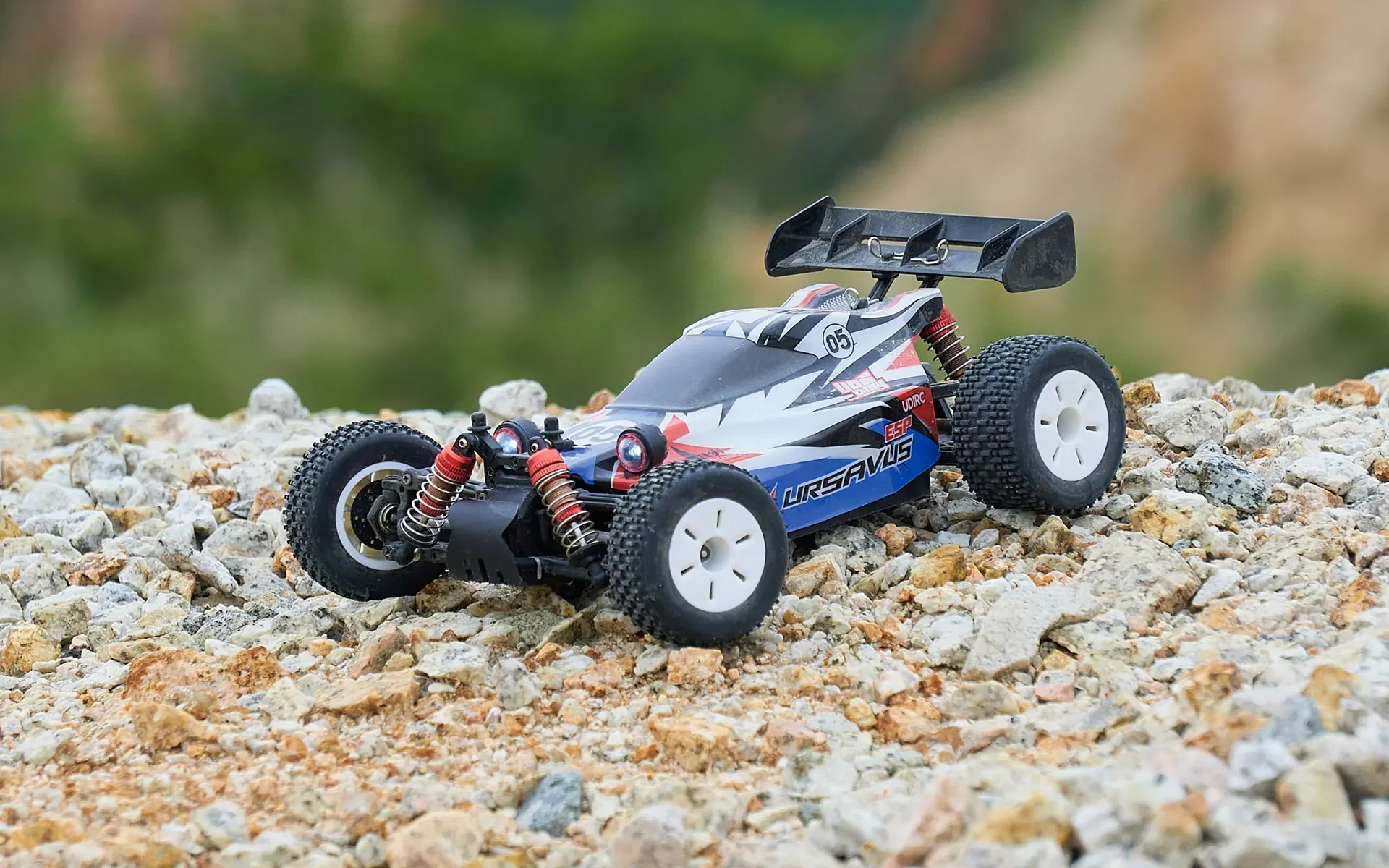 Udir/C Ud1805 Pro 1/18 2.4Ghz Rc Auto Borstelloze Motor 50 Km/h Hoge Snelheid Off Road 4wd Afstandsbediening Raceauto Speelgoed