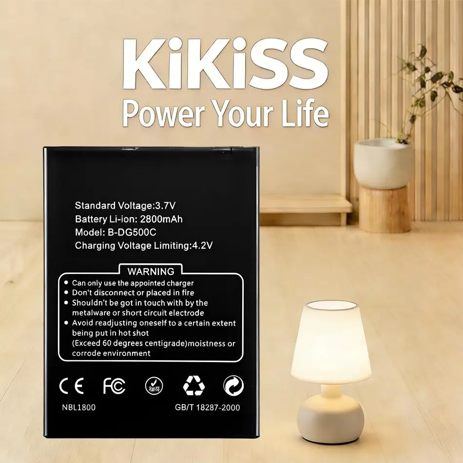 

Аккумулятор для мобильного телефона Doogee DG500C DG500, 2800 мАч, быстрая зарядка, B-DG500C