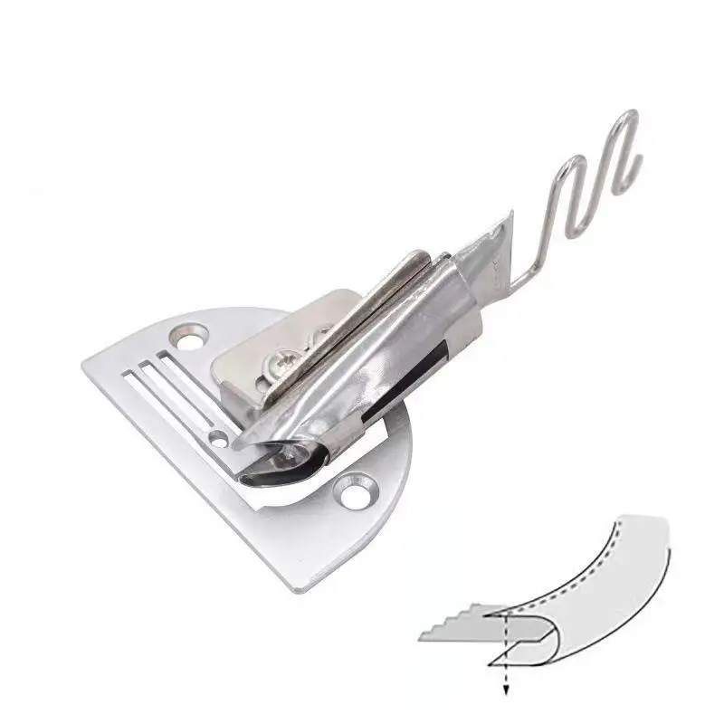 Single-Folder For Synchronous Sewing Machine Edge Wrapping Binder For Leather Bag DY Pulling Cylinder Tape Binder Attachment