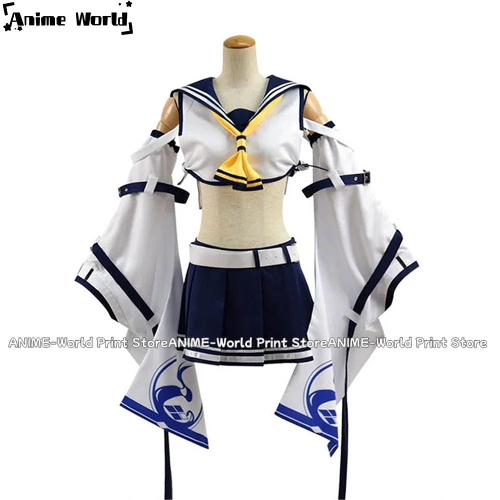 

《Custom Size》Unisex Anime Cos IJN Ayanami Cosplay Costumes Outfit Halloween Christmas Uniform Suits