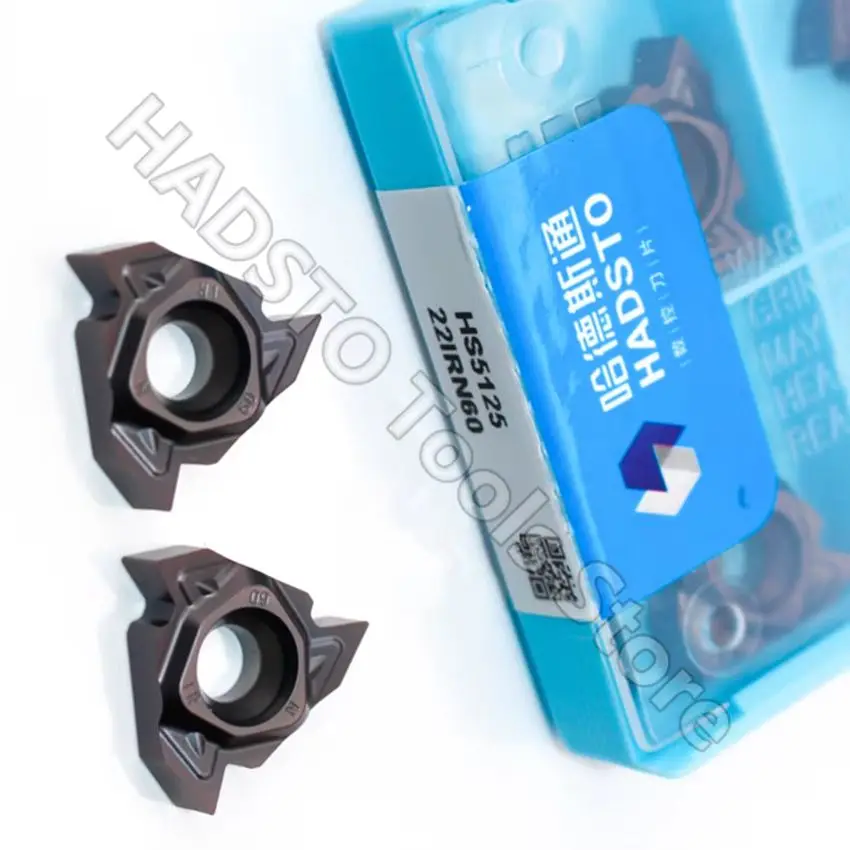 

22ERN60 HS5125/22IRN60 HS5125/22ERN55 HS5125/22IRN55 HS5125 HADSTO carbide inserts Threaded inserts 22ER N55 N60 22IR N55 N60