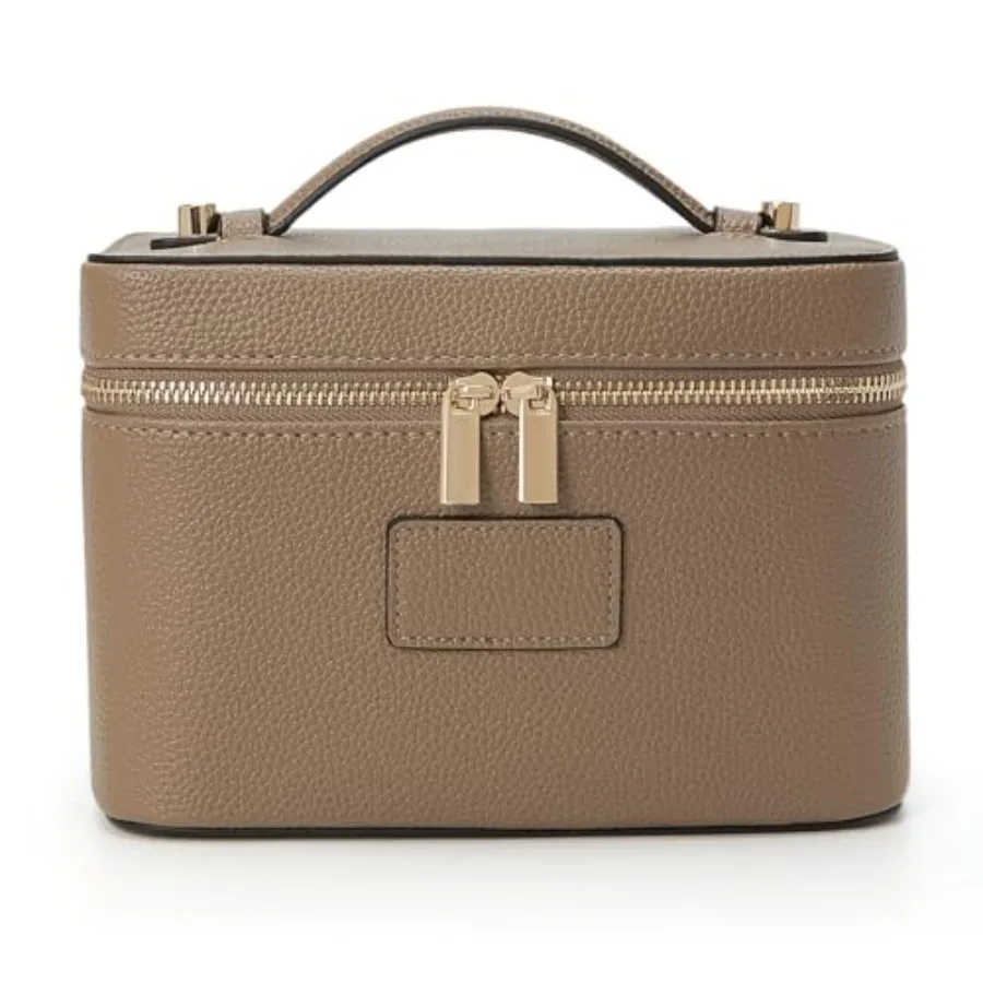 

Makeup Bag Vanity Case for Women Leather Cosmetic Bag Travel Toiletry Bags Portable Makeup Organizer Case