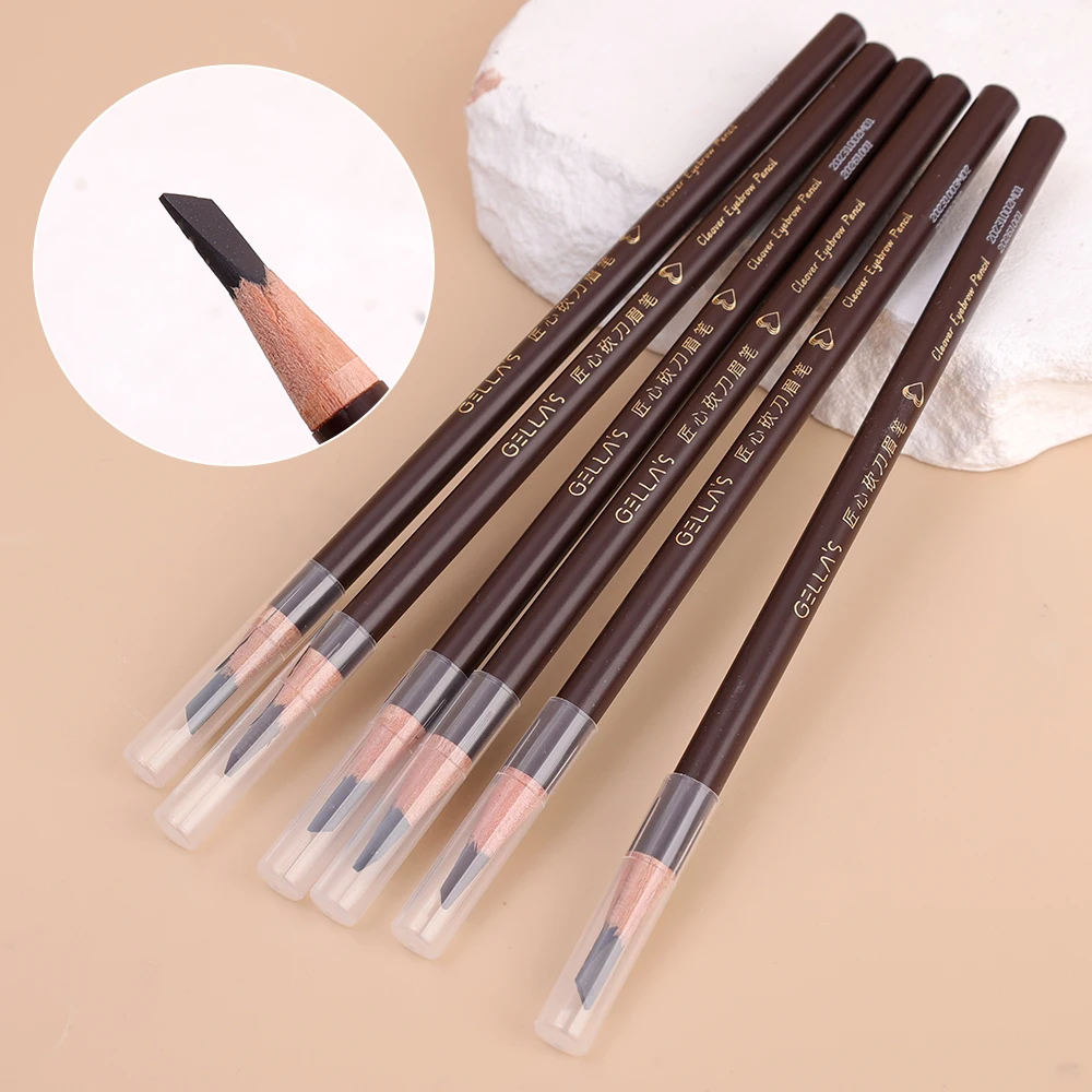 Professionele Wenkbrauw Potlood Make-Up Wenkbrauw Tattoo Enhancer Cosmetica Waterdichte Blijvende Permanente Wenkbrauw Tint Pen Vrouwelijke Make-Up