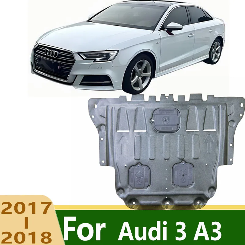 Fit For Audi 3 A3 Underbody Engine Skid Plate Protector Anti-Collision Anti-Scratch Wear-Resistant Under Cover Splash Shield
