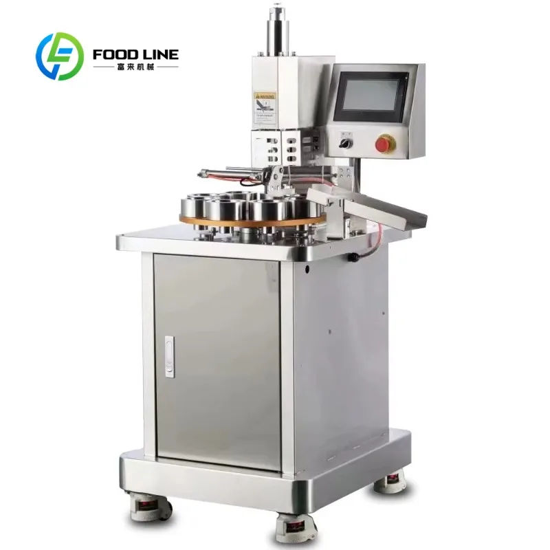 Customized Industrial Egg Tart Crust Maker Heavy Duty Pressing Equipment For Pastry Shop Restaurant Crust Making Use