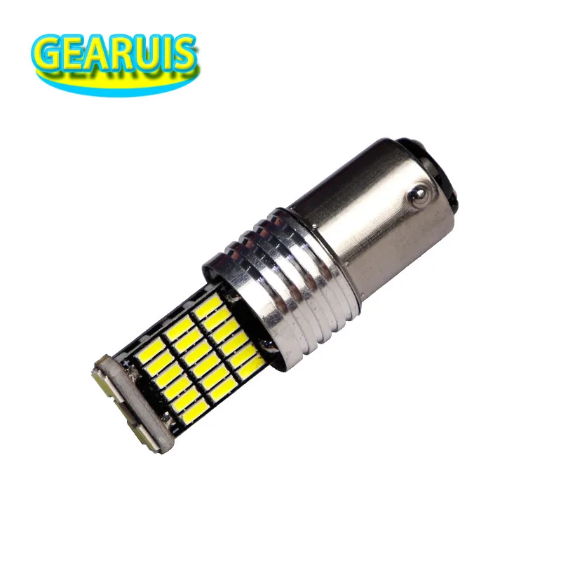 

Лампа P21/5W 1157 BAY15D 1156 BA15S, 4014 SMD, стоп-сигнал, сигнал поворота, белый, красный, желтый, IC 12 В