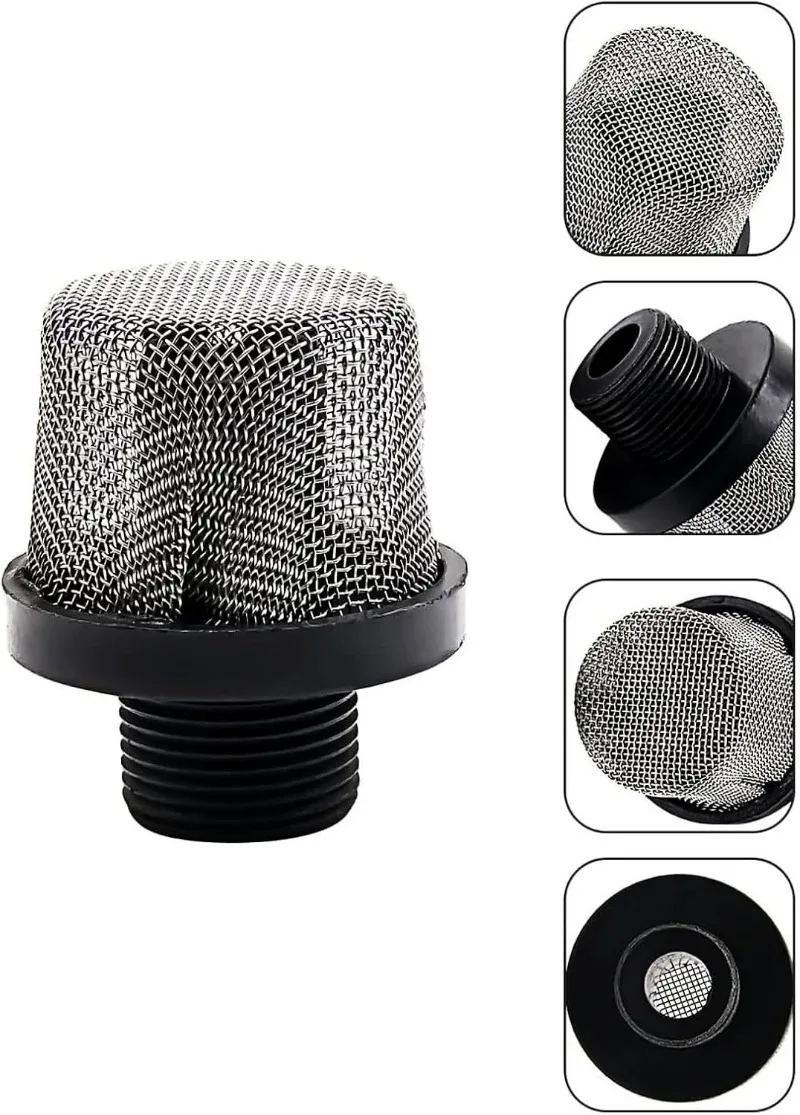 1pcs 288716 3/4-Inch Inlet Strainer Thread &5pcs 288749 Airless Spray Gun Filter