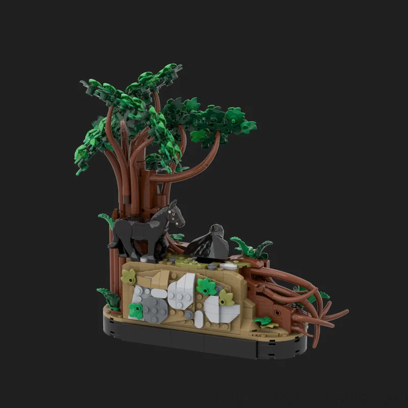 Ring Movie 2025 Nieuw Moc-blokmodel Char Encounter Modulair blok Cadeau Kinderspeelgoed DIY-montageset