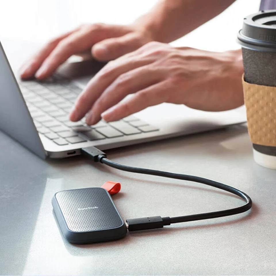 サンディスク E30 ポータブル SSD USB 3.2 USB-C 外付け HD 1TB 2TB