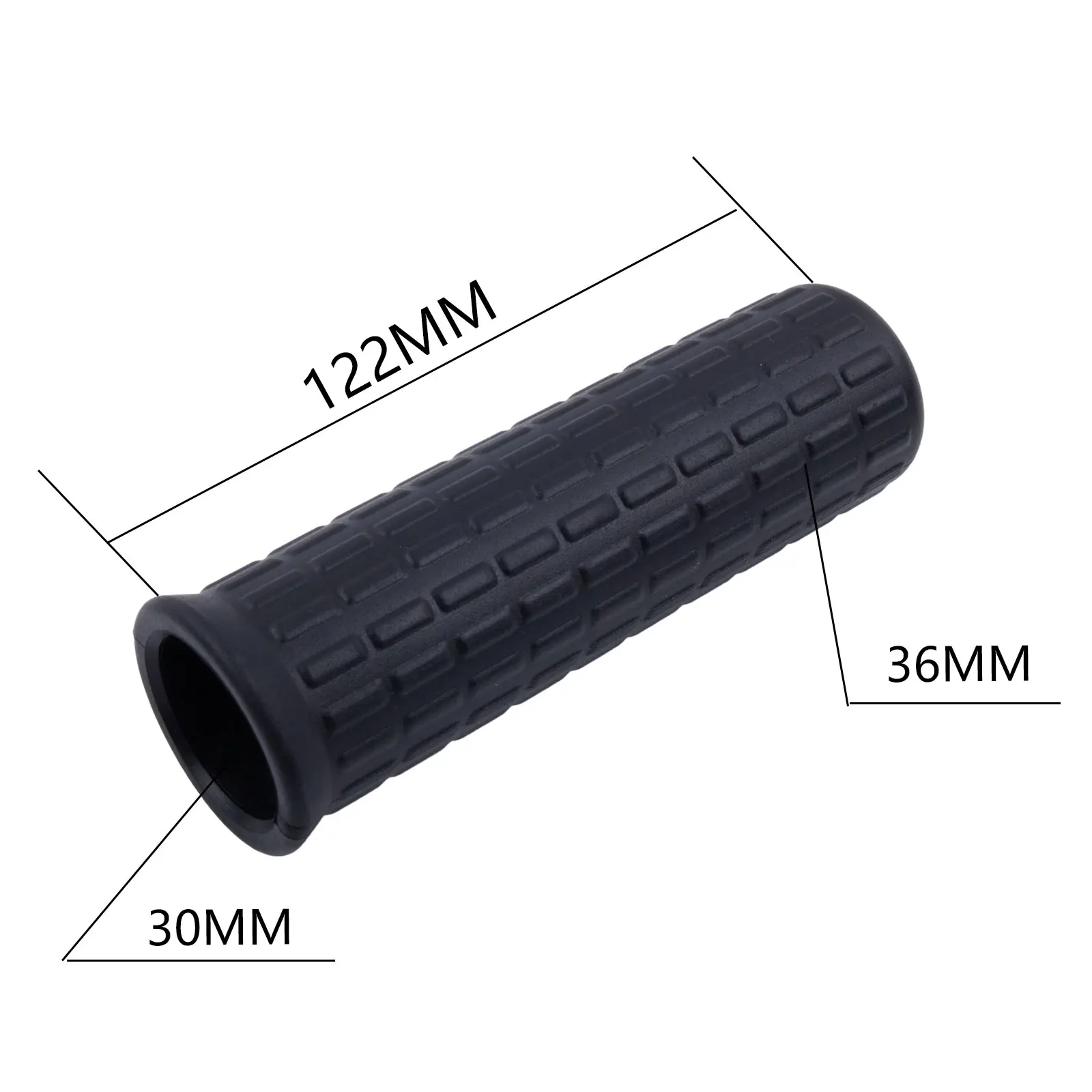 Imagem -05 - Replacement Handles For Wheelbarrow Universal Handles Round Tubes Plastic Trolley Handle Black Pcs 30 mm 32 mm
