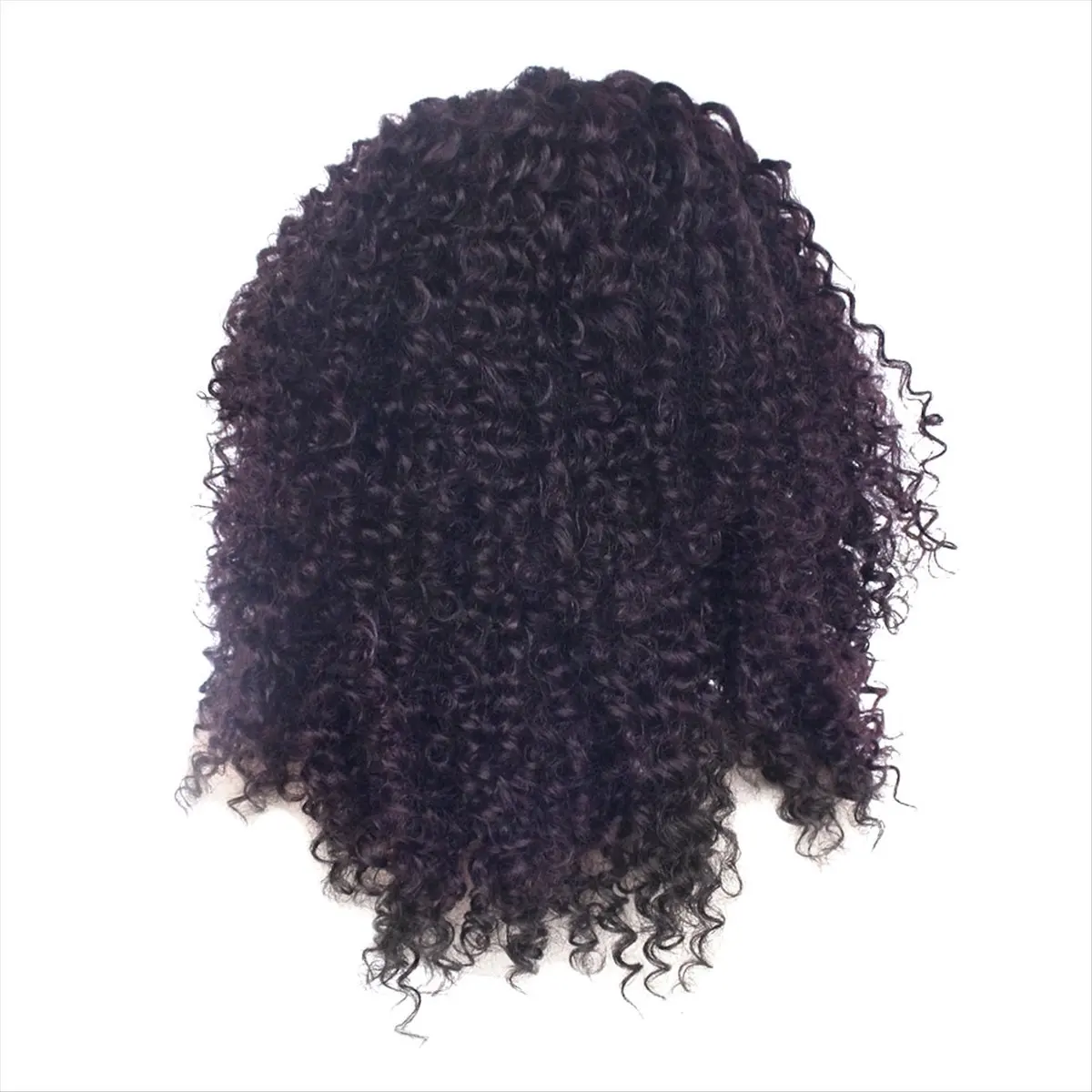 

*BAAY 18 Inches Loose Curly Deep Wave Lace Front Wig Heat Resistant Synthetic Middle Part Wig for Women