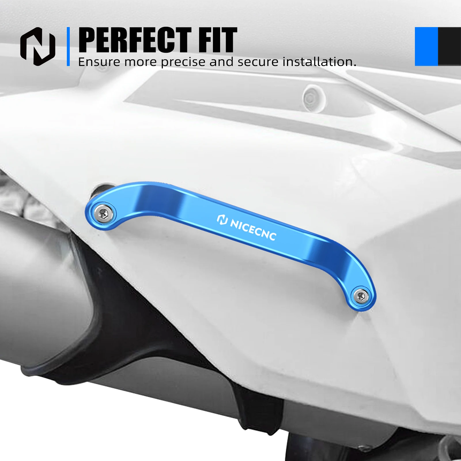 NICECNC For 2024 KTM EXC 300 EXCF 450 350 SX 125 SXF 450 Husqvarna TE 300 TE 250 GasGas EC 300 Motorcycle Rear Lift Grab Handle - Image 6