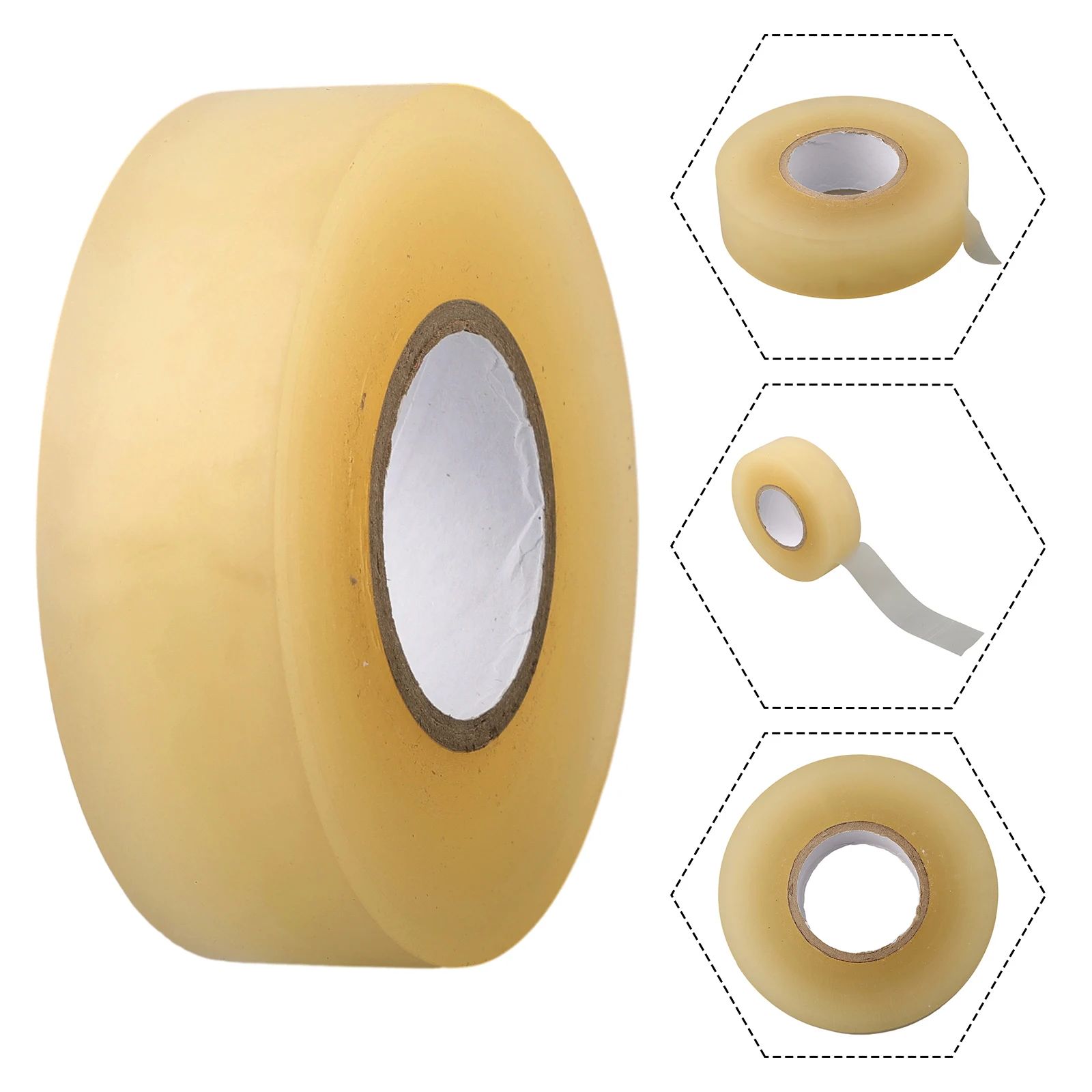 1 Stuks Ijshockey Tapes Multifunctionele Pvc Hockeystick Tape Hoge Viscositeit Transparante Antislip Handvat Tape