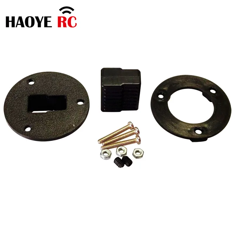 

Haoye 2 Sets Housing Plastic Parts for T Plug And Socket With Screws Nuts Set Screws Without T Plugs For RC Accessories DIY