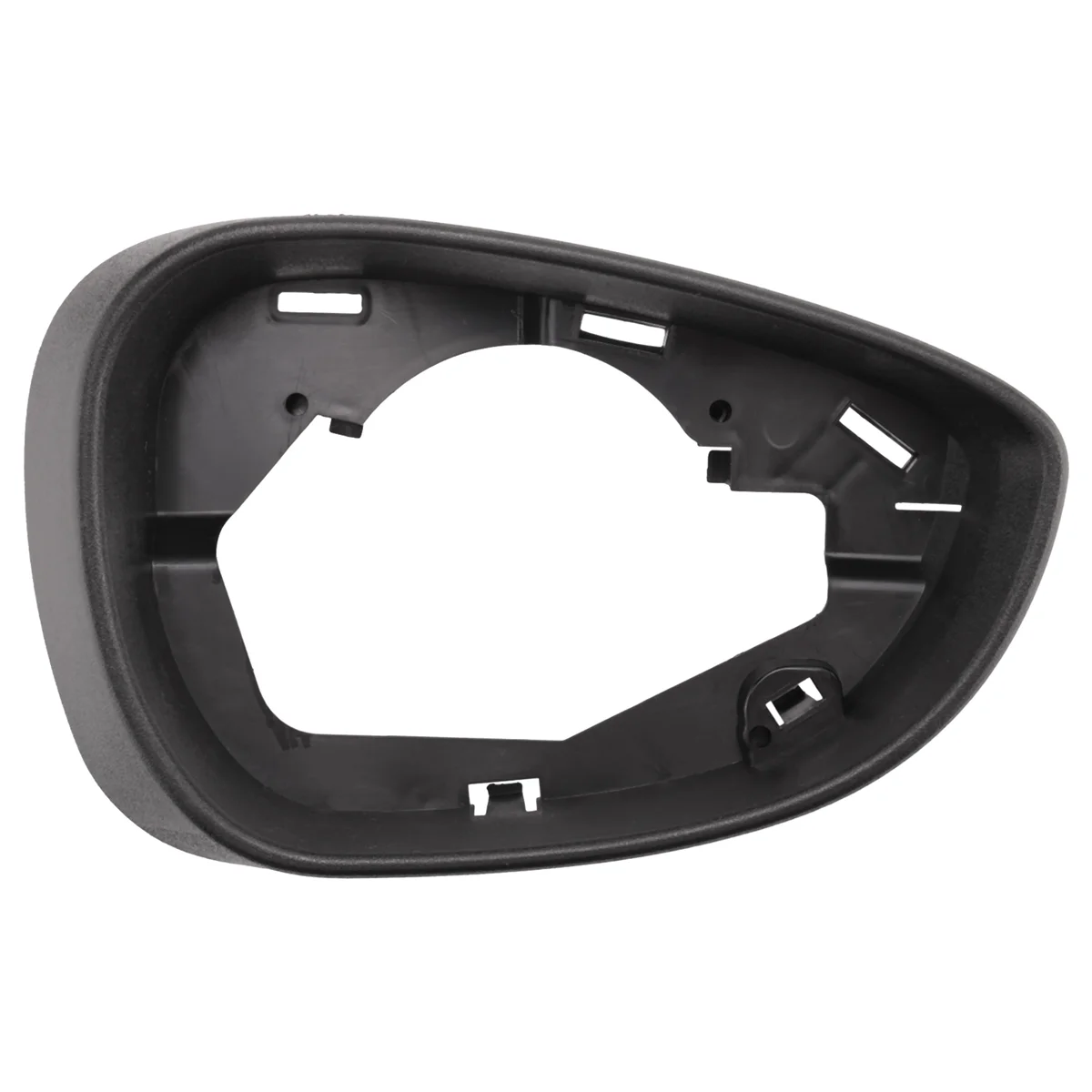 Car Right Side Door Wind Rearview Mirror Cover Frame for Ford Fiesta MK7 2009-2017