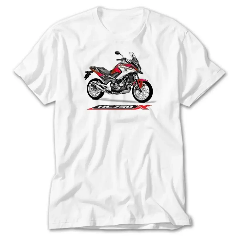 AliExpress Honda Men's and Women's T-shirt Summer Sports Tee Honda NCX 750 Racing Unisex Short-sleeved Spring Autumn Motorcycle Cycling Top