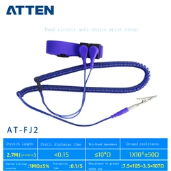 ATTEN Original Factory Anti-Static Wristband With Rope Single Circuit/Double Circuit Circuit To Eliminate Human Body Static