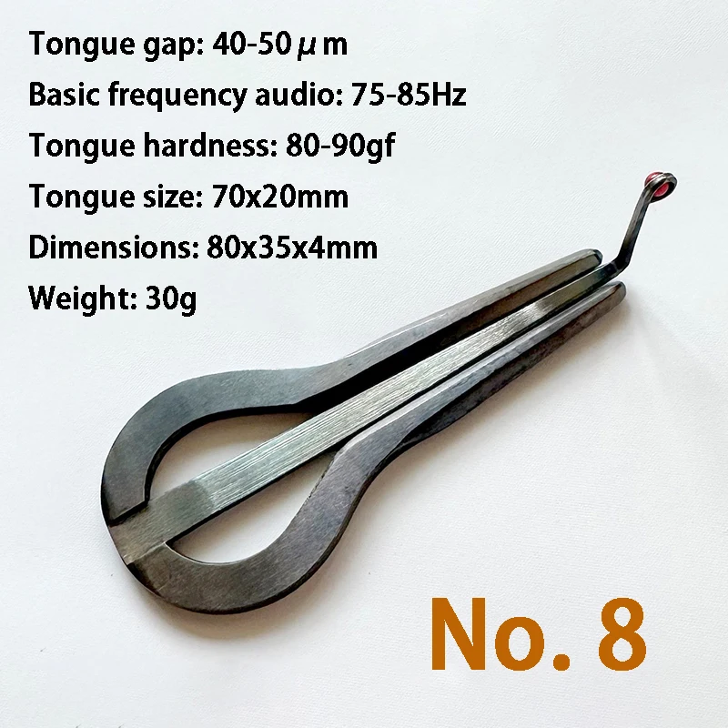 Russland Bukkalrohr Lila Stahl Mundschnur Tragbare professionelle Mundharmonika Traditionelle ethnische Holzblasinstrumente mit Box – Detail 11