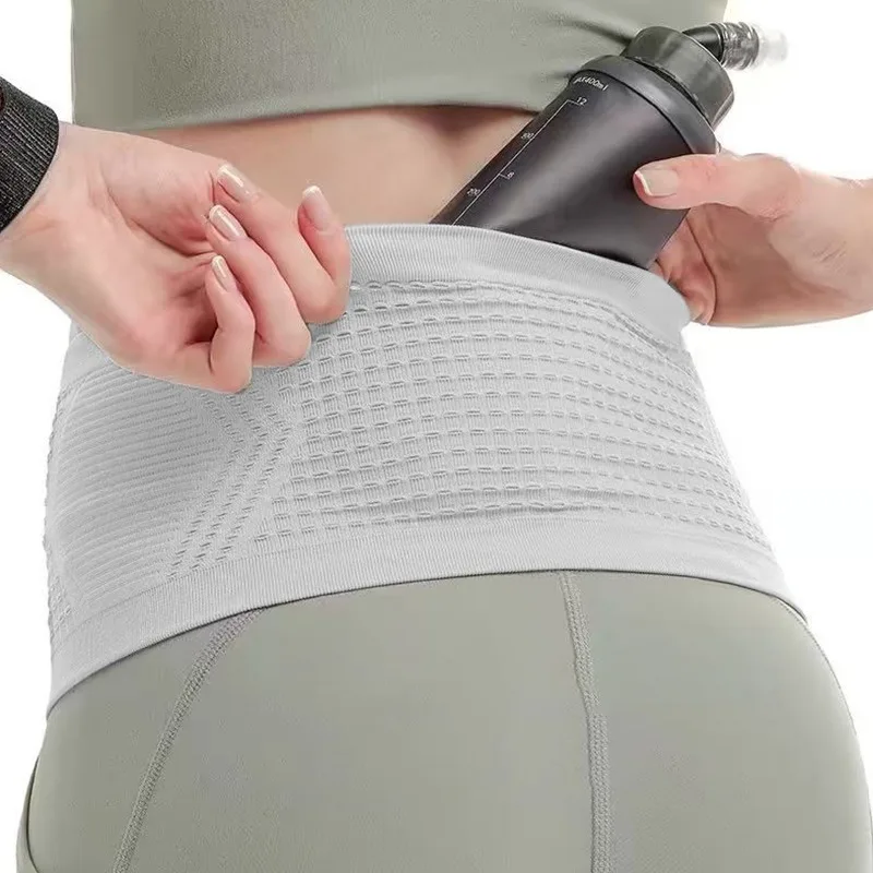 

Seamless Invisible Running Waist Belt Bag Gym Bags Lightweight Invisible Mobile Phone Bags Portable Elastic Run Cycling Bag