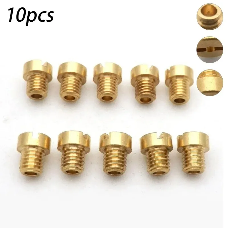 QIANBAI 10x Carburetor Nozzle Set For DELLORTO M5 5mm 50 52 55 58 60 62 65 68 70 72 SHB / PHBD   With The PHBL / VHST Carburetor