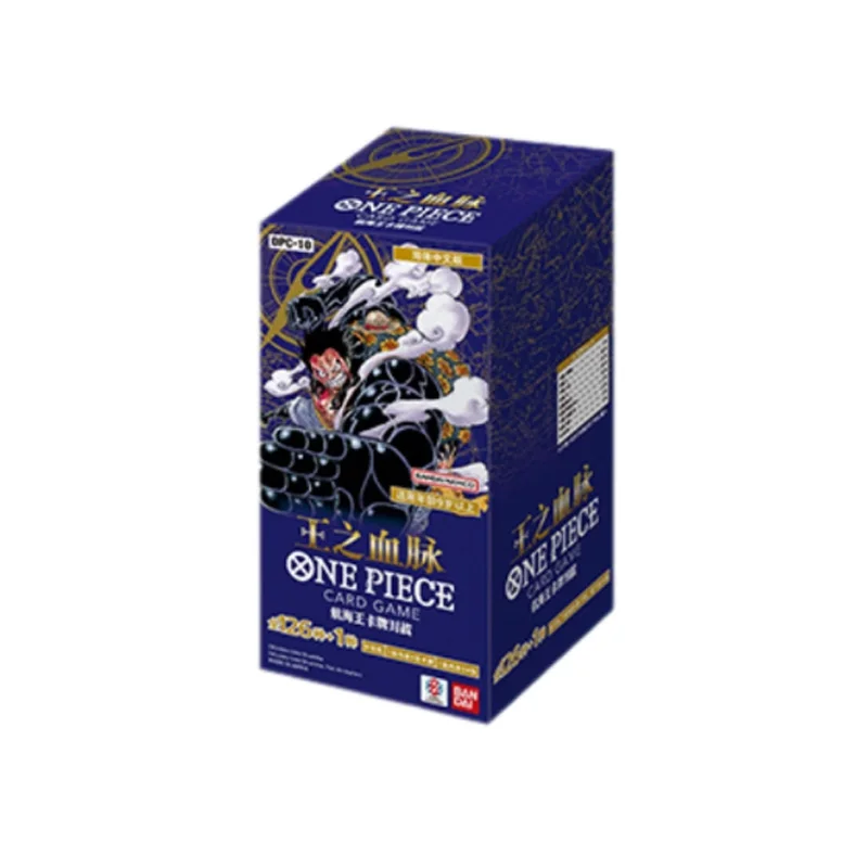 Bandai ONEPIECE Booster Pack OP-10 Lineage of Kings Punk Hazard Saga Versi Cina Kartu Permainan Anime Hadiah Mainan Istimewa