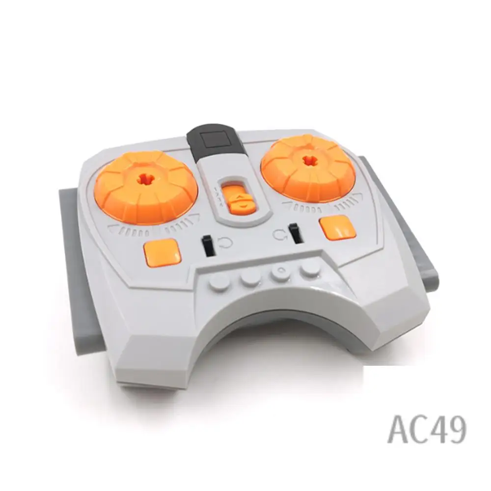 

C9-High-Tech Power Function Remote Control Receiver Kit IR Remote Control And 8884 IR Receiver For DIY Building Block