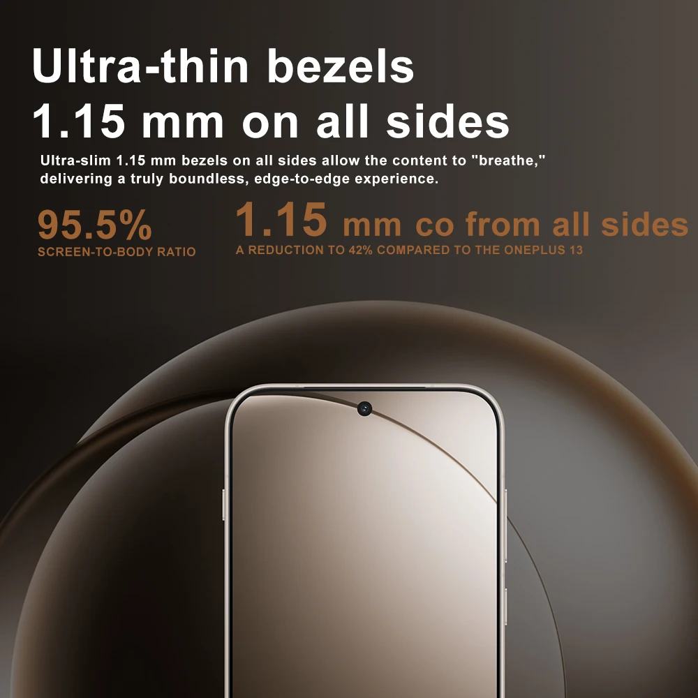 Versão Chinesa do Smartphone OnePlus 15 Desbloqueado 5G Snapdragon 8 Elite Gen 5 Tela de 6.78'' 165Hz Câmera de 50MP Bateria de 7300mAh NFC