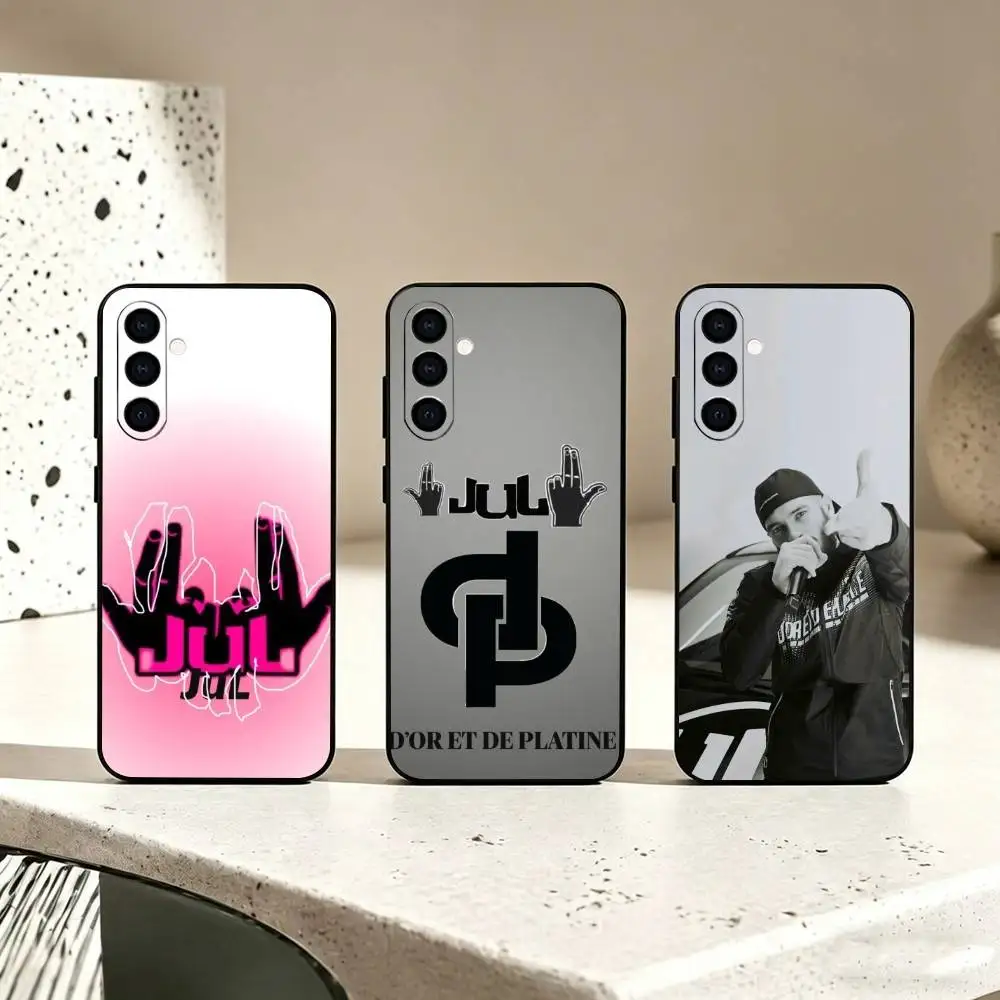 J-Julien M-Mari R-Rapper Phone Case For Samsung Galaxy A73,A72,A71,A70,A53,A52,A51,Soft Silicone Black Cover