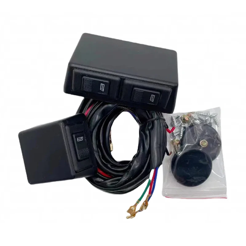 12V24V General Motors Electric Door and Windows Lifter Switch Kit Truck SUV Front Two Doors Windows Lifter Switch Kit