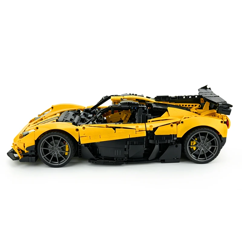Imaginative MOC-215951 New Speed Sports Car Racing Coupe Vehicle 1:8 Model Building Block Assembly DIY Toys Christmas Gifts Kids view 4