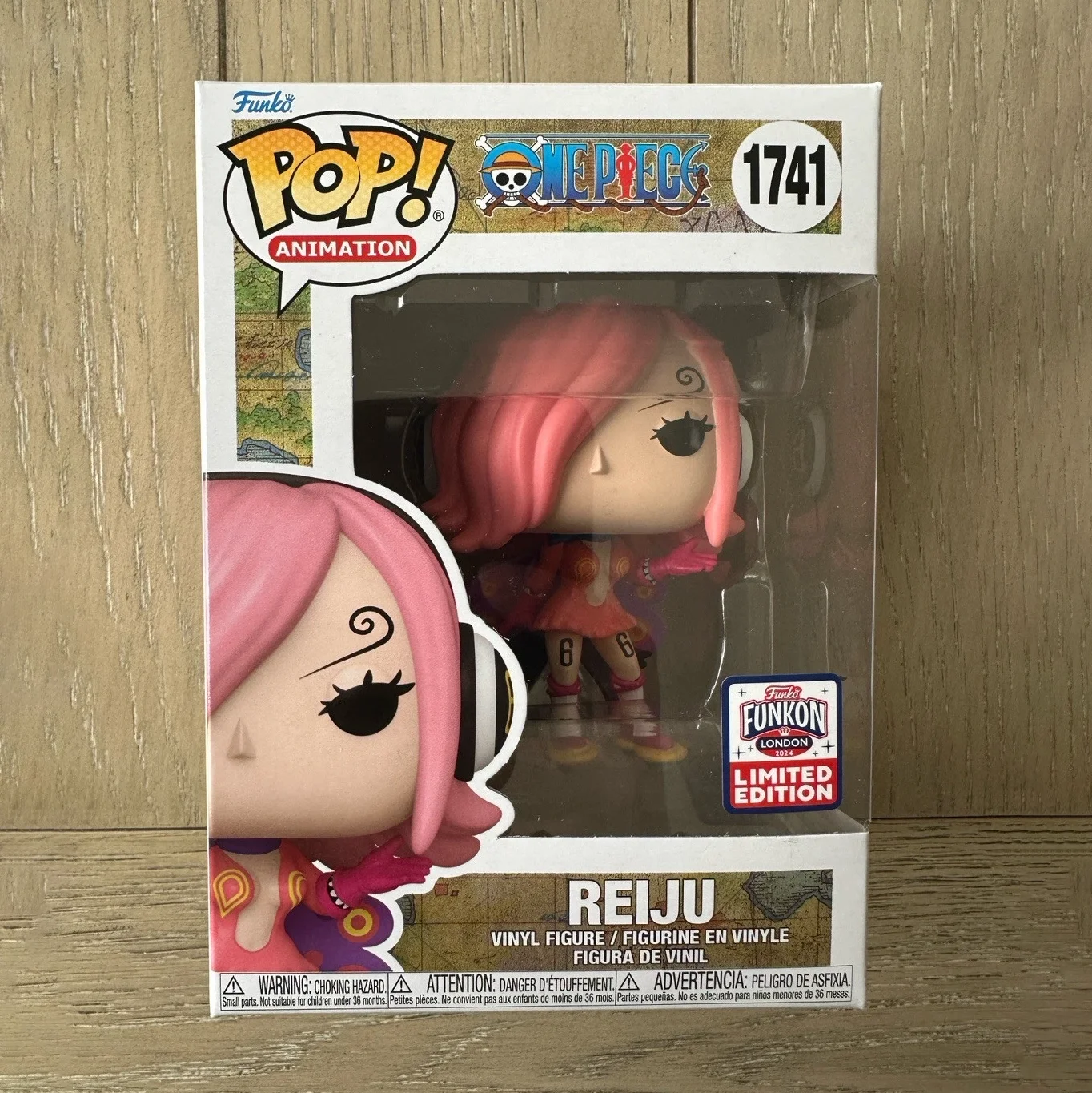 

Цельная фигурка Рейки # 1741 Funko Pop 2024, оригинальные виниловые фигурки FunKon London, ограниченная серия, Коллекционная игрушка в подарок для фанатов