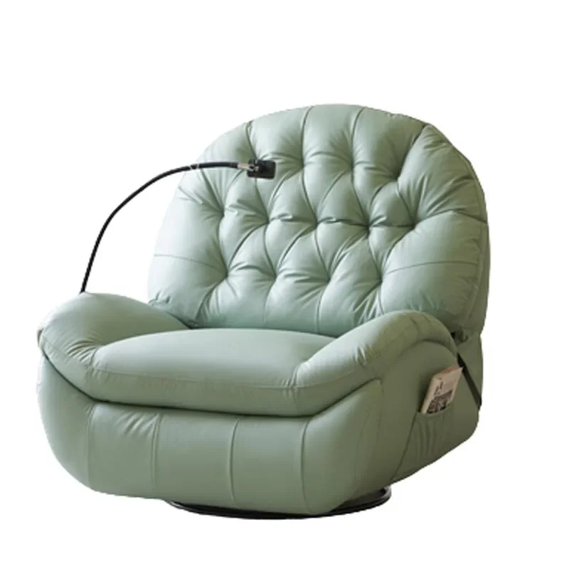 Green  Sofa Ergonomic Comfortable Single Designer Sofa Unusual Canape Chaise Divani Soggiorno Bedroom Furniture