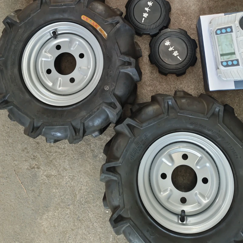 

New plan for mountain orchard transportation! Four-wheel drive remote control electric transporter assembly, all-terrain adaptat