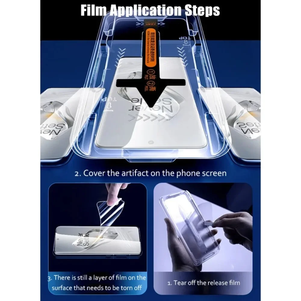 تركيب بنقرة واحدة زجاج منحني ثلاثي الأبعاد مضاد للتجسس لهاتف Realme GT 6T GT5 Pro GT Neo 6 SE واقي شاشة Realme 12 11 10 Pro Plus