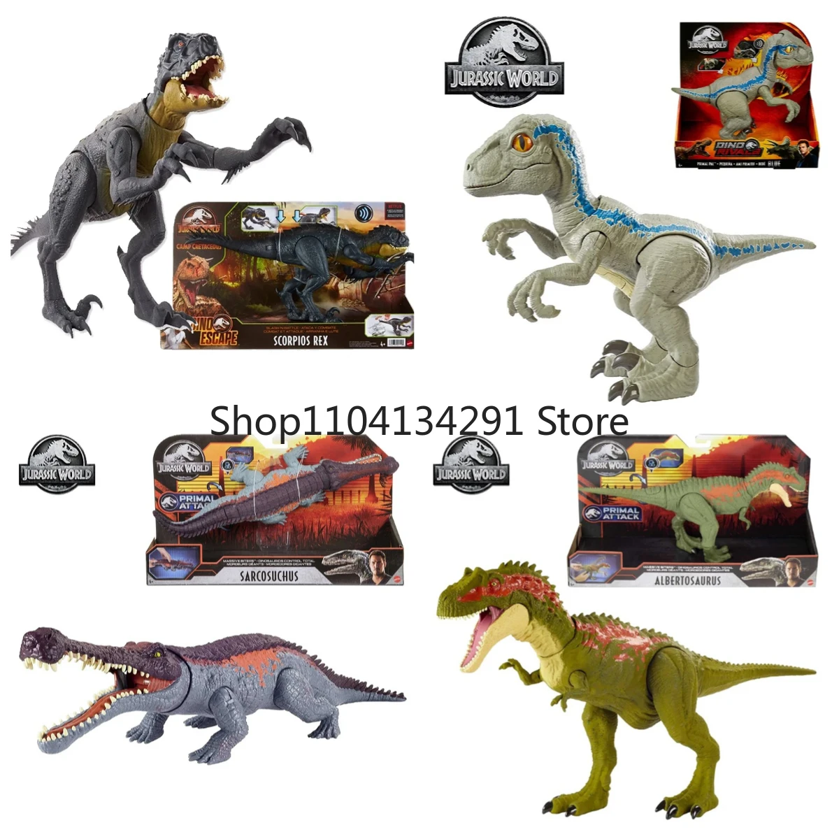 Mattel Мир Юрского периода Динозавры Scorpios Рекс Фигурки животных Imaginext Indominous Ferocious Boys Игрушки для детей Велоцираптор Mattel Мир Юрского периода Динозавры Scorpios Рекс Фигурки животных Imaginext Indominous Ferocious Boys Игрушки для детей Велоцираптор