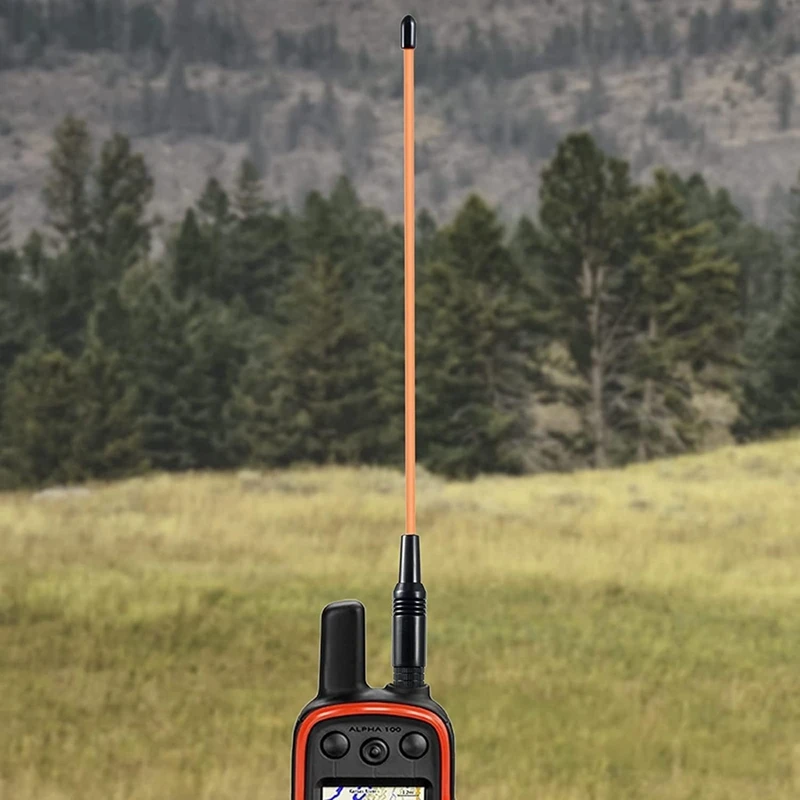 Antena GPS SMA Male antena cambuk diperpanjang jarak jauh untuk Garmin GPS Alpha 100 Astro 320 430