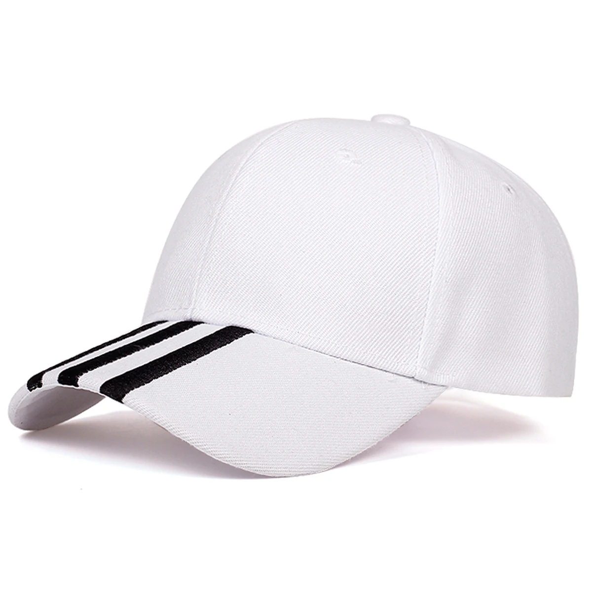 Unisex Three Horizontal Embroidery Baseball Caps Spring Autumn Outdoor Adjustable Casual Hats Sunscreen Hat