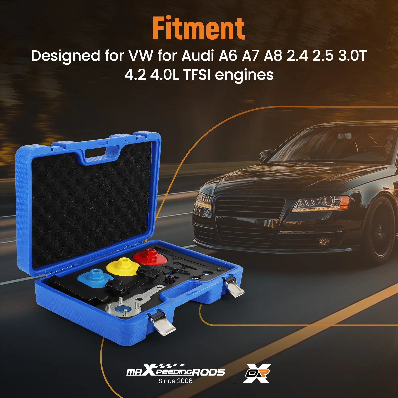 

Camshaft Timing Tool For Audi VW 2.0T,2.4, 2.8, 3.0T, 3.2T, 4.2, 5.2 T40079
