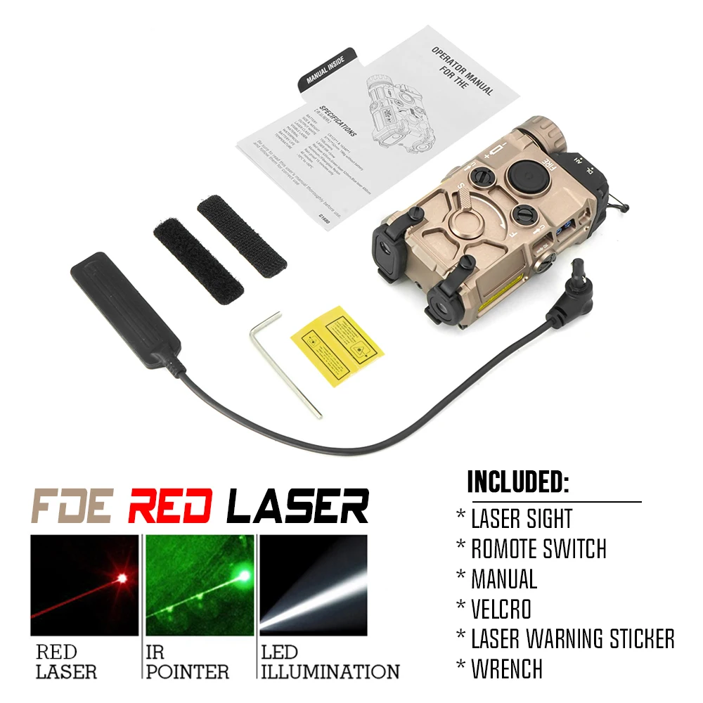 FDE High quality Red Dot Sight IR Scope