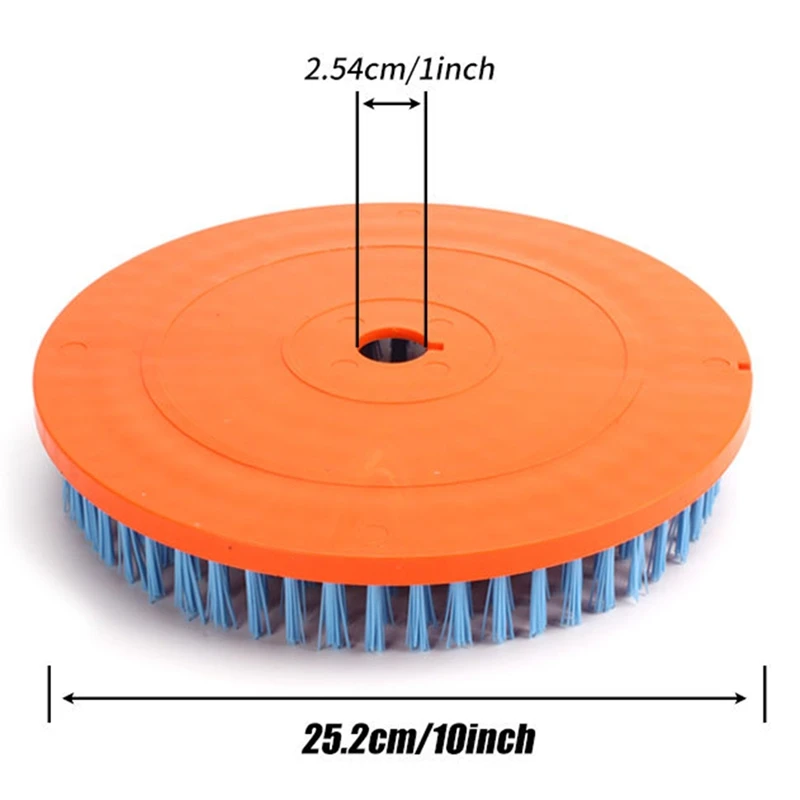 DT16 Lawn Mower Cleaning Brush Efficient Nylon Brush for Mower Floor Cleaning Tools Garden Care