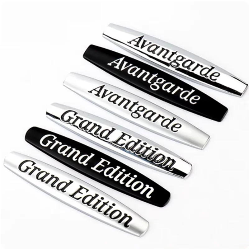 

3d Metal Car Fender Badge For Mercedes Benz W204 W205 W213 W211 W210 ML Grand Edition Avantgard Emblem Logo Stickers Accessories