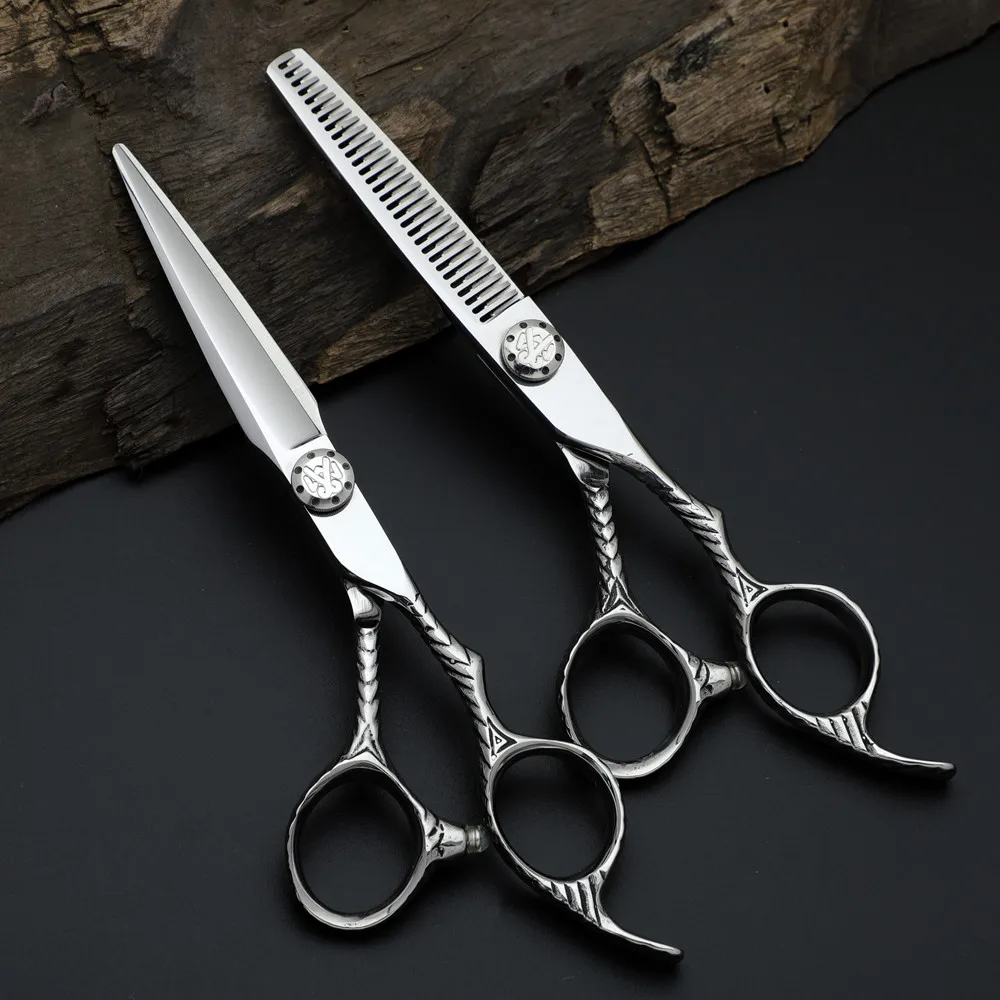 

New 6 inch / 7 inch Professional Hair Cutting Scissors Haircut Thinning for Barber Cut Shears Hairdressing Scissors