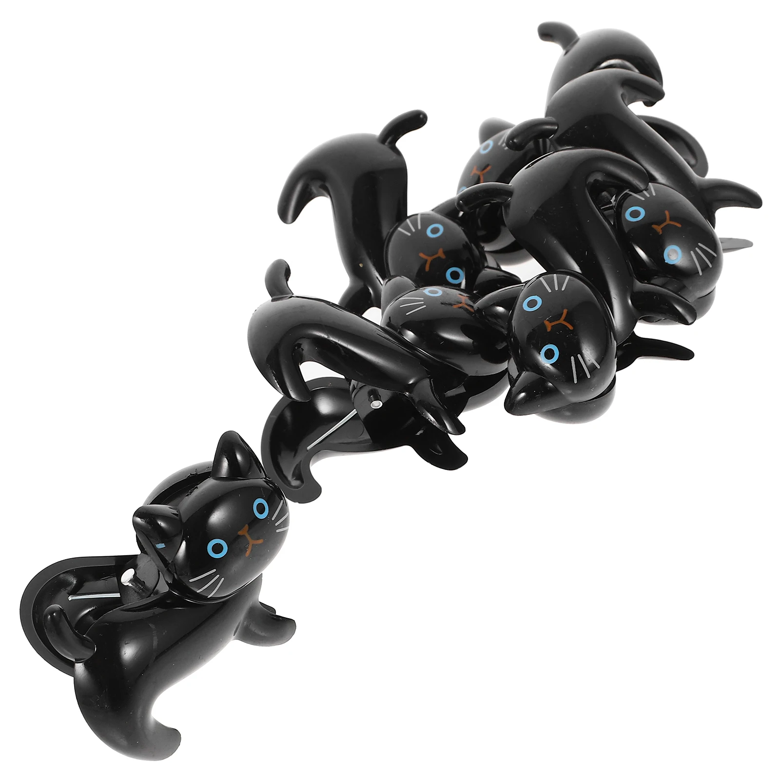 

6Pcs Cat Shaped Multi-Functional Clips Stable Sturdy Materials Simple Elegant Design Clothes Hanging Sealing Towel