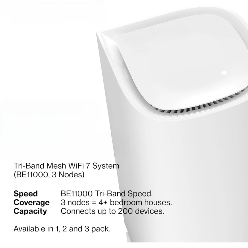 Velop Pro 7 WiFi Mesh System | 10 Gbps Speeds | 9,000 sq. ft. Coverage| Connect 200+ Devices home.