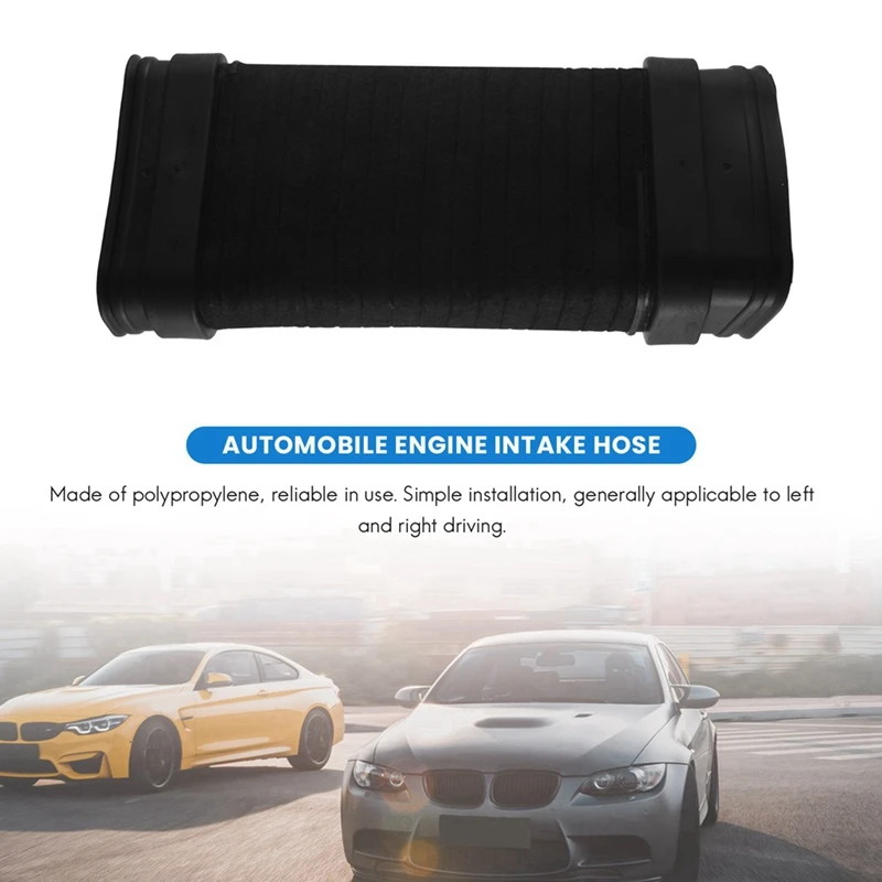 2PCS Car Engine Air Intake Hose Replacement Accessories For BMW 3 Series E90 E91 320D 318D 7795284 13717795284