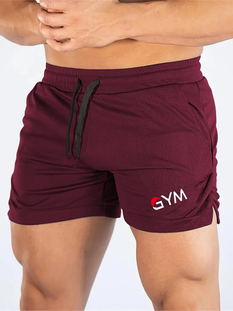 

Стильные мужские быстросохнущие пляжные шорты, спортивные штаны с забавным принтом, дышащие повседневные спортивные шорты для бега на открытом воздухе, фитнеса