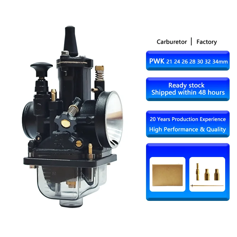 

PWK Motorcycle Carburetor 21 24 26 28 30 32 34mm Universal Modified Carburetor For Keihin Honda Yamaha 2T 4T Engine Motorcycle