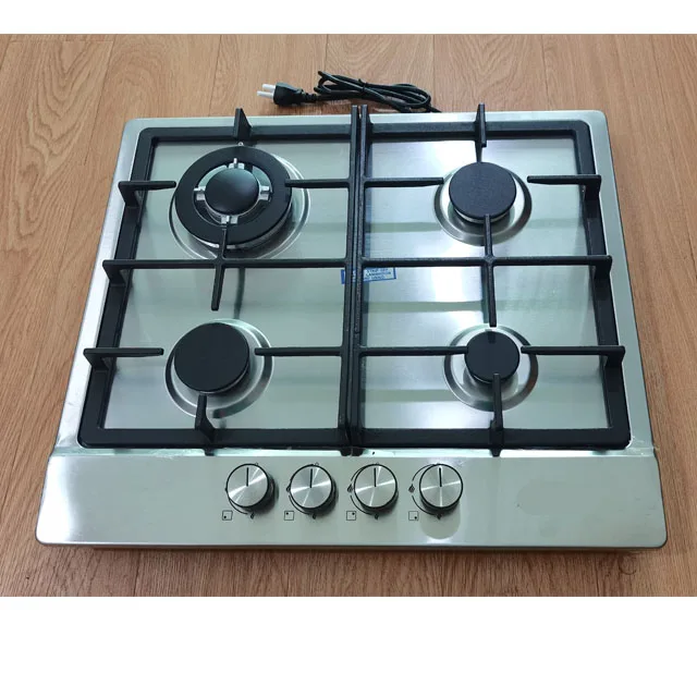 kitchen appliance 4 burner cooktops a gas blue flame built in gas stove