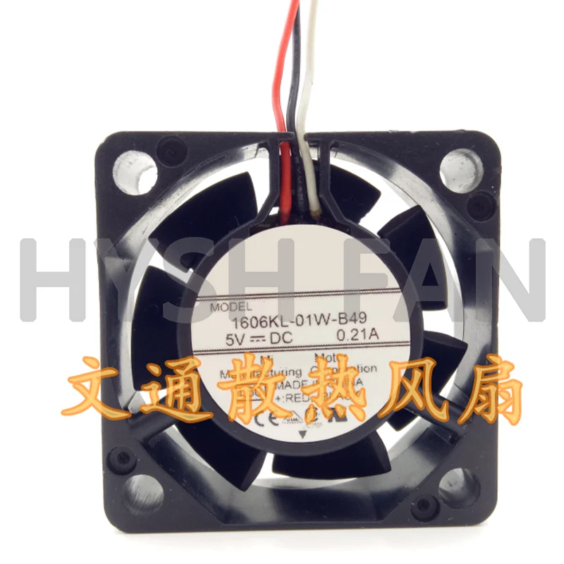 1606KL-01W-B49/B50/B40/B59 4CM DC5V0.21A Heat Dissipation Fan 4015