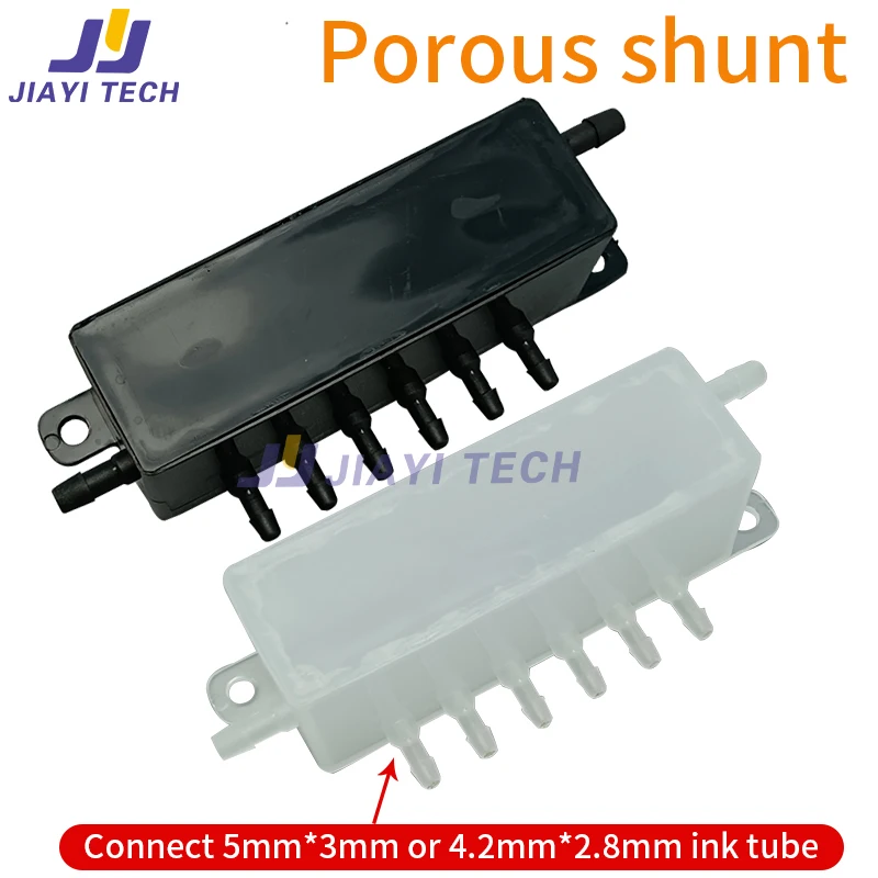 

2Pcs/Pack Printer Ink Filter Ink Circulation Splitter Filter Buffer Bottle for XP600 4720 5113 Printhead Porous Shunt